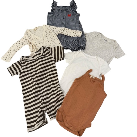 kate quinn Other - 5 for $25!! Bundle of 6 Organic Cotton! Kate Quinn Snug Quincy Mae 3-6 Mo